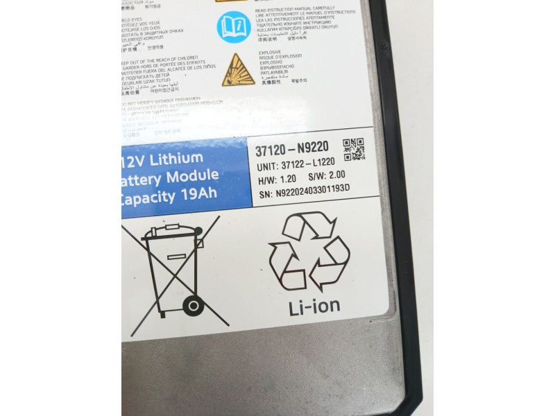 Recambio de bateria para hyundai tucson (nx4e, nx4a) 1.6 t-gdi hybrid referencia OEM IAM 37120N9220  
							
