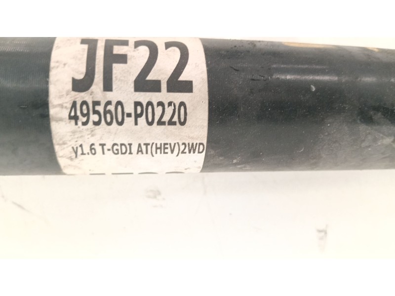 Recambio de transmision delantera derecha para hyundai tucson (nx4e, nx4a) 1.6 t-gdi hybrid referencia OEM IAM 49560P0220  