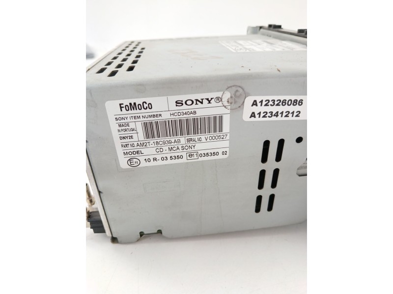 Recambio de sistema audio / radio cd para ford s-max (wa6) 2.0 tdci referencia OEM IAM AM2T18C939AB  