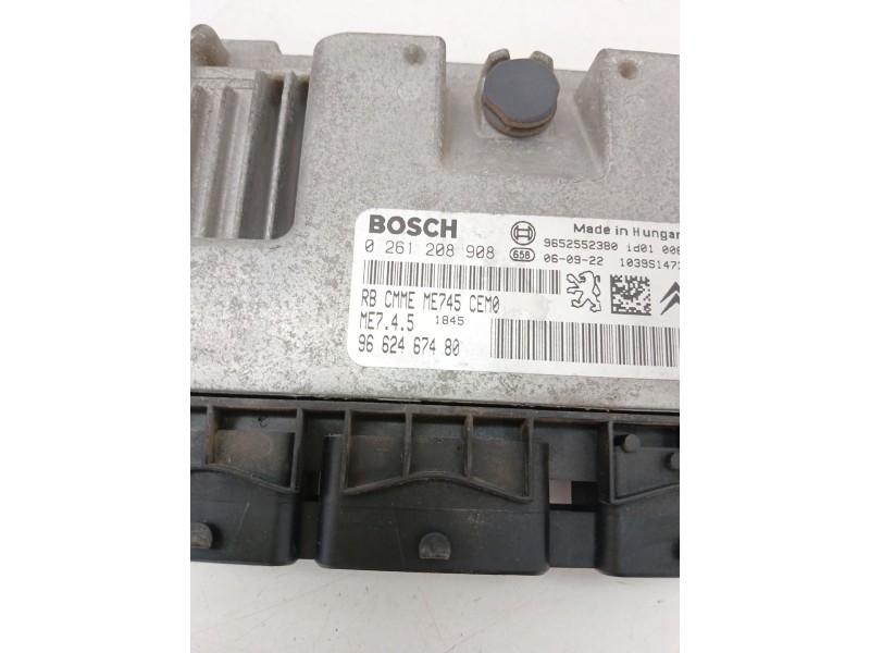Recambio de centralita motor uce para citroën xsara picasso (n68) 1.6 16v referencia OEM IAM 9662467480  