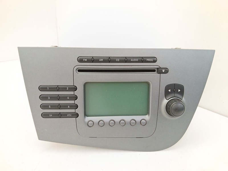 Recambio de sistema audio / radio cd para seat leon (1p1) 1.9 tdi referencia OEM IAM 1P103515247V  