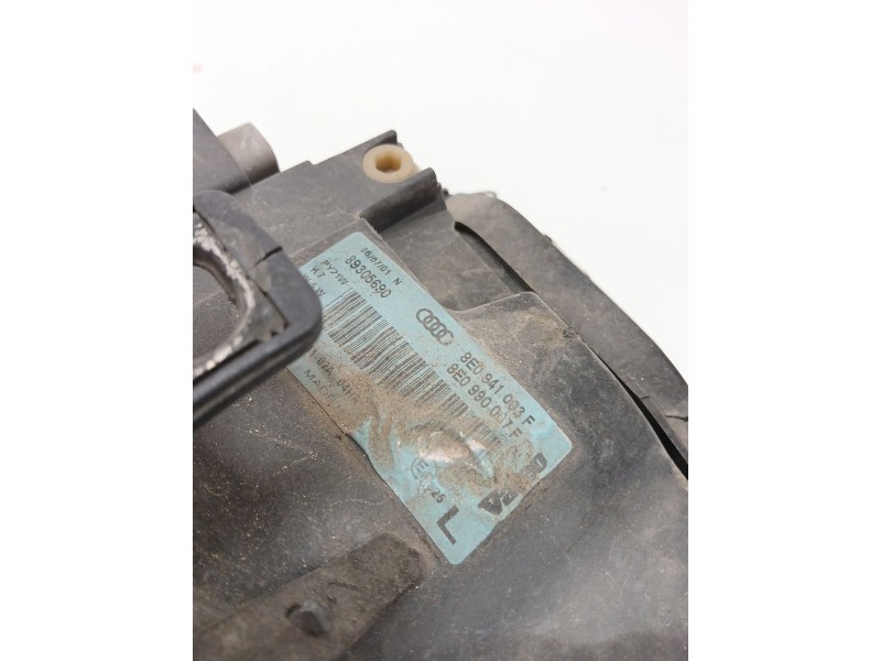 Recambio de faro izquierdo para audi a4 b6 (8e2) 1.9 tdi referencia OEM IAM 8E0941003F  