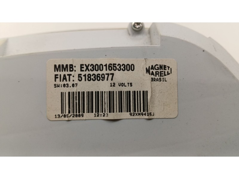 Recambio de cuadro instrumentos para fiat linea (323_, 110_) 1.6 d multijet referencia OEM IAM 51836977 EX3001653300 
							