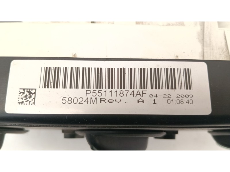 Recambio de mando calefaccion / aire acondicionado para dodge caliber 2.0 crd referencia OEM IAM P55111874AF  