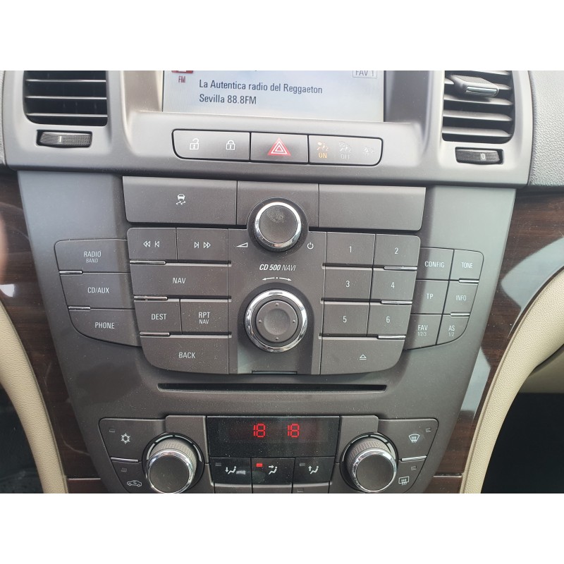 Recambio de sistema audio / radio cd para opel insignia berlina 2.0 cdti cat referencia OEM IAM   