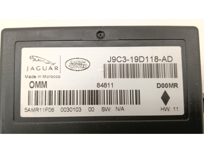Recambio de modulo confort para jaguar i-pace (x590) ev400 awd referencia OEM IAM J9C319D118AD  