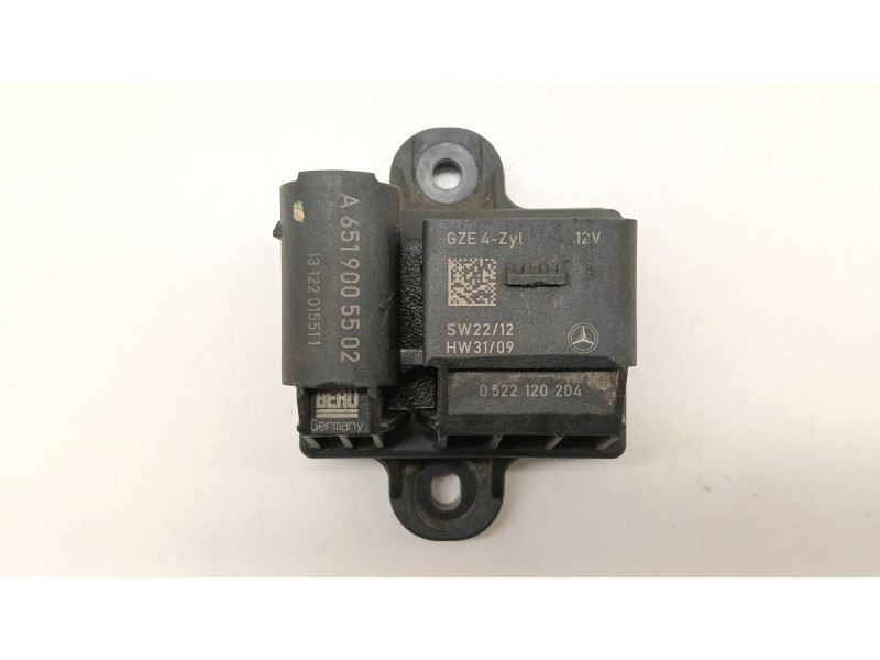 Recambio de caja precalentamiento para mercedes-benz clase c (w204) c 200 cdi (204.001) referencia OEM IAM A6519005502  
							