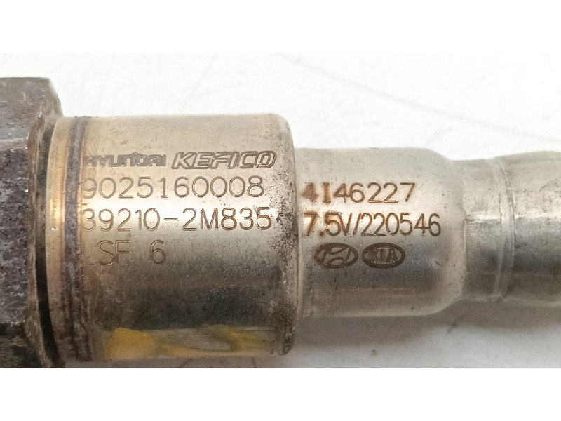 Recambio de sonda lambda para hyundai tucson (nx4e, nx4a) 1.6 t-gdi hybrid referencia OEM IAM 392102M825  