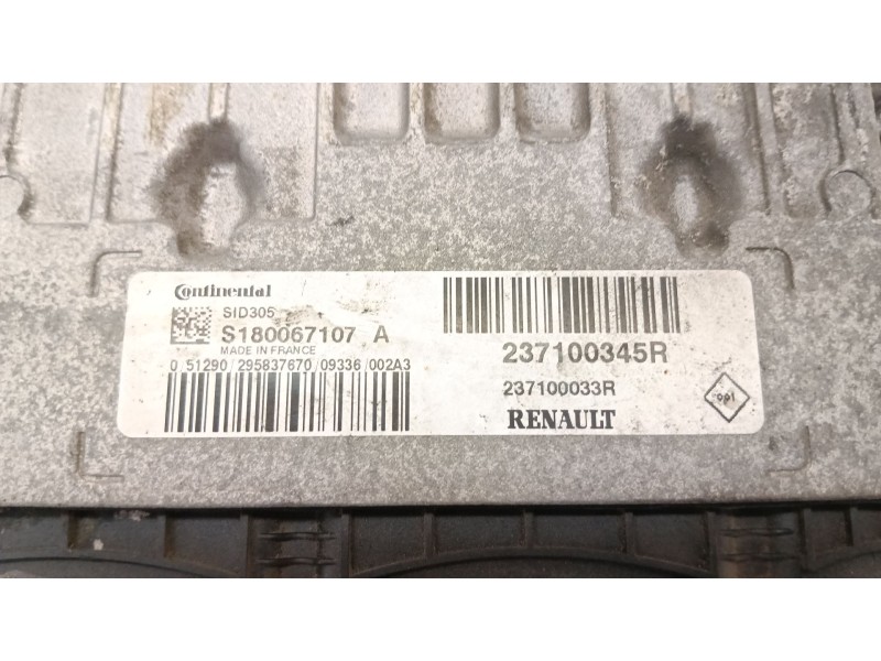 Recambio de centralita motor uce para renault scénic iii (jz0/1_) 1.5 dci referencia OEM IAM 237100345R  
							