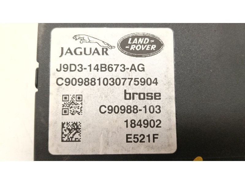 Recambio de centralita cierre para jaguar i-pace (x590) ev400 awd referencia OEM IAM J9D314B673AG  