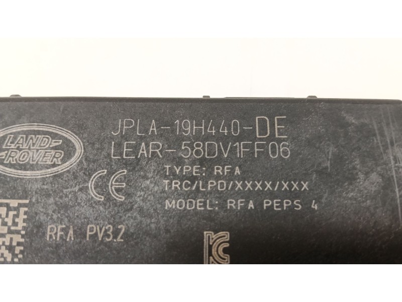 Recambio de centralita cierre para jaguar i-pace (x590) ev400 awd referencia OEM IAM JPLA19H440DE  