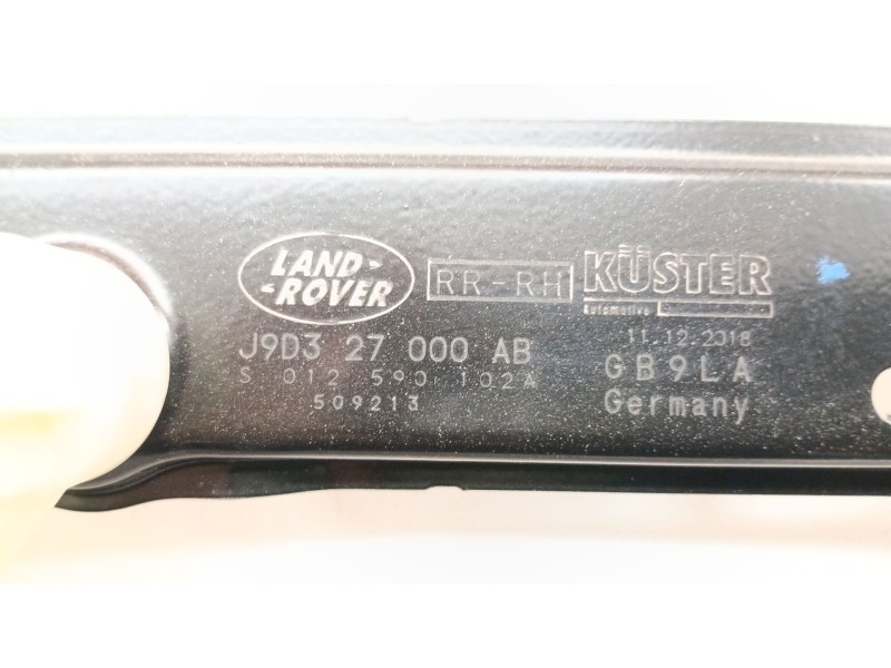 Recambio de elevalunas trasero derecho para jaguar i-pace (x590) ev400 awd referencia OEM IAM J9D327000AB  