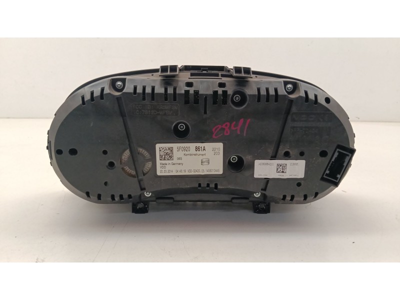 Recambio de cuadro instrumentos para seat leon (5f1) 1.6 tdi referencia OEM IAM 5F0920  