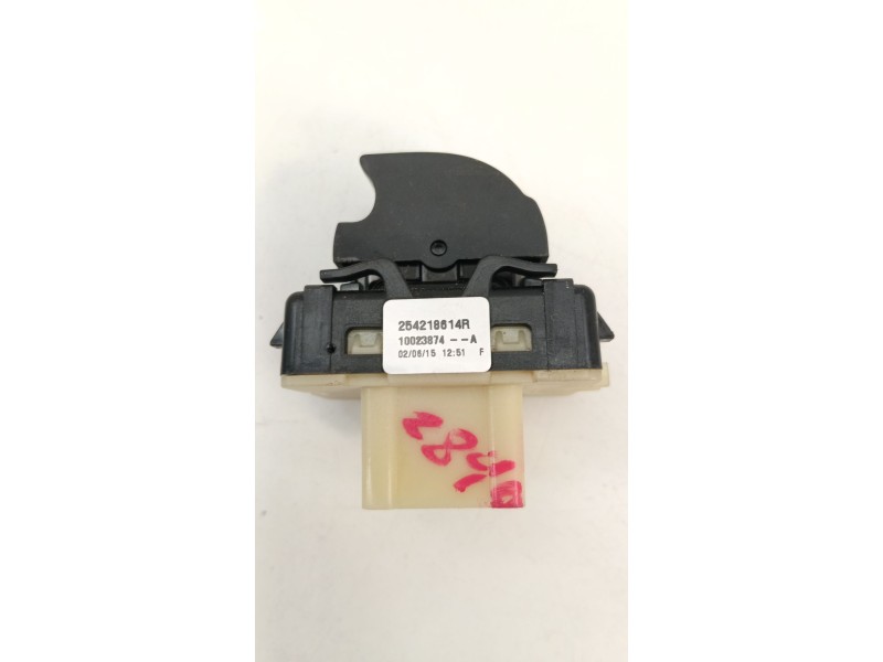 Recambio de mando elevalunas delantero derecho para renault clio iv (bh_) 1.2 16v referencia OEM IAM 254218614R  