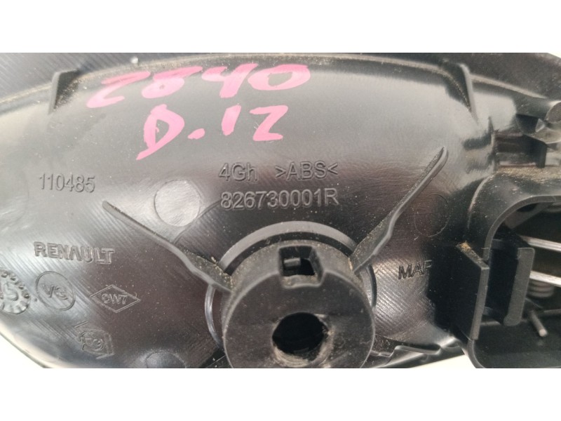 Recambio de maneta interior delantera izquierda para renault clio iv (bh_) 1.2 16v referencia OEM IAM 828730001R  
							
