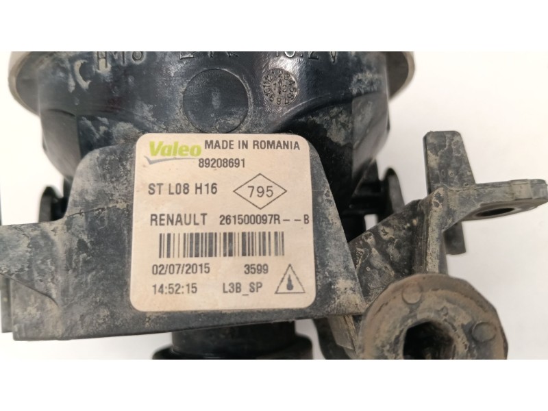 Recambio de faro antiniebla izquierdo para renault clio iv (bh_) 1.2 16v referencia OEM IAM 261500097R  