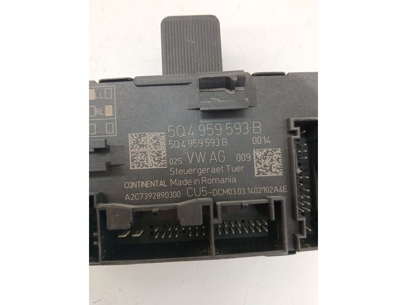 Recambio de modulo confort para seat leon (5f1) 1.6 tdi referencia OEM IAM 5Q4959593B  
							