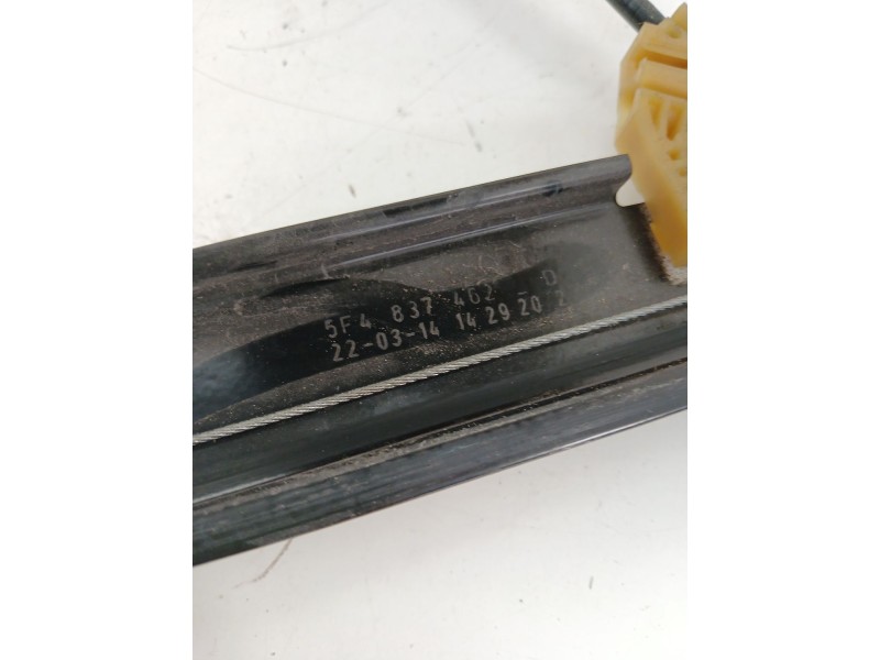Recambio de elevalunas delantero derecho para seat leon (5f1) 1.6 tdi referencia OEM IAM 5F4837462D  
							