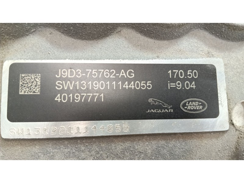 Recambio de motor completo para jaguar i-pace (x590) ev400 awd referencia OEM IAM J9D375762AG  