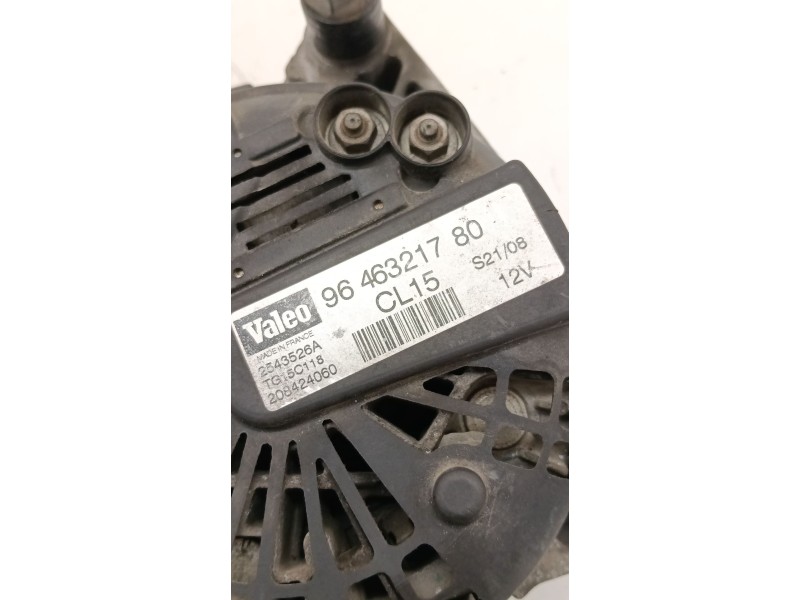 Recambio de alternador para citroën c4 i (lc_) 1.6 hdi referencia OEM IAM 9646321780  
							