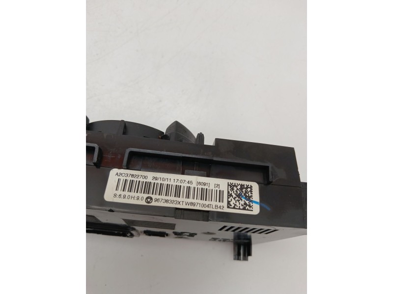 Recambio de mando climatizador para peugeot 5008 (0u_, 0e_) 1.6 hdi referencia OEM IAM 96738323XT  
							