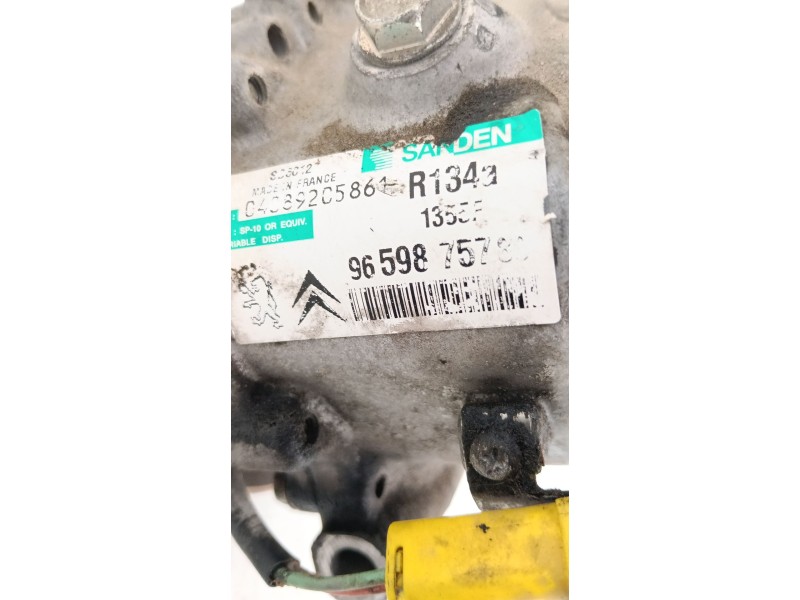 Recambio de compresor aire acondicionado para citroën c4 i (lc_) 1.6 hdi referencia OEM IAM 9659875780  
							
