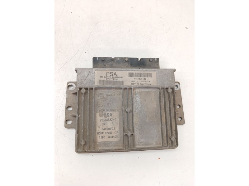 Recambio de centralita motor uce para peugeot 206 hatchback (2a/c) 1.4 i referencia OEM IAM 9644625680  