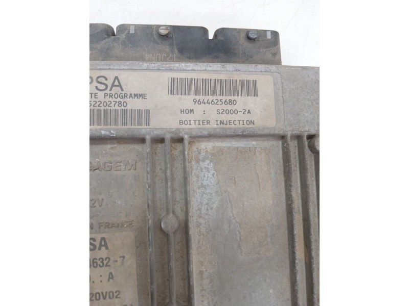 Recambio de centralita motor uce para peugeot 206 hatchback (2a/c) 1.4 i referencia OEM IAM 9644625680  