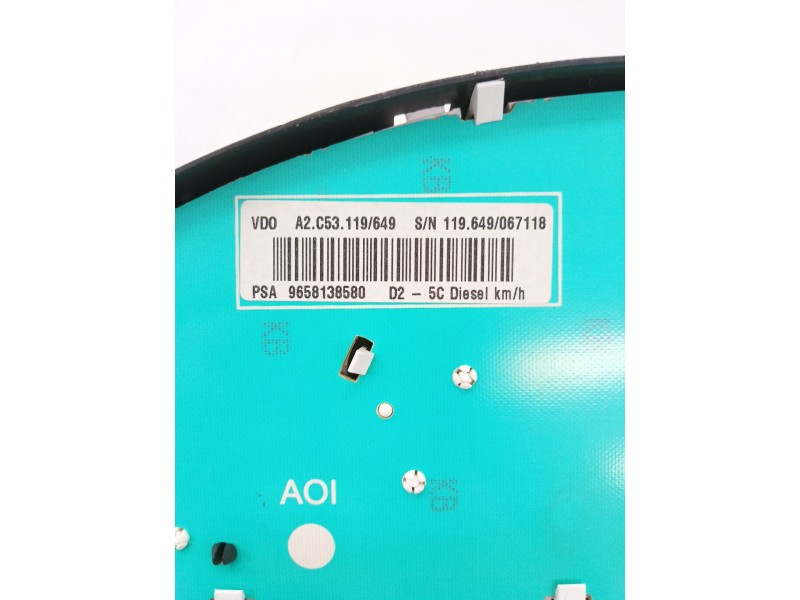 Recambio de cuadro instrumentos para peugeot 407 (6d_) 2.2 hdi 170 (6d4hth) referencia OEM IAM 9658138580  