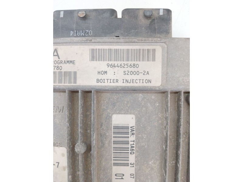 Recambio de centralita motor uce para peugeot 206 hatchback (2a/c) 1.4 i referencia OEM IAM 9652202780  
							