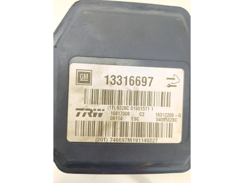 Recambio de abs para opel insignia a sports tourer (g09) 2.0 cdti (35) referencia OEM IAM 13316697  
