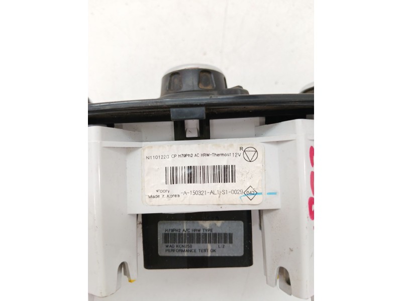 Recambio de mando calefaccion / aire acondicionado para dacia duster (hs_) 1.5 dci referencia OEM IAM N110122G  