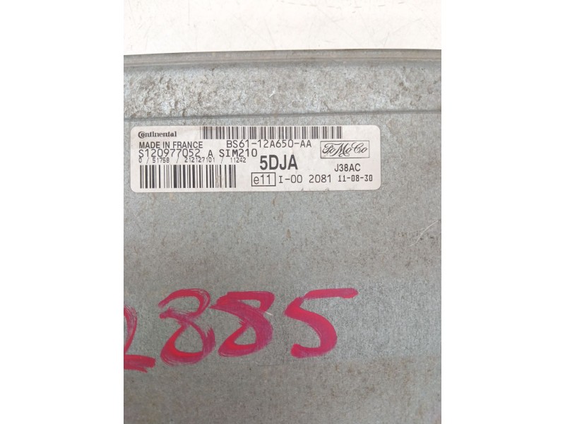 Recambio de centralita motor uce para ford fusion (ju_) 1.4 referencia OEM IAM BS6112A650AA  
							