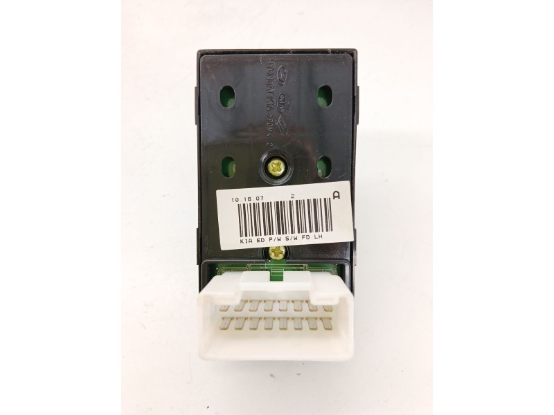 Recambio de mando elevalunas delantero izquierdo para kia cee´d hatchback (ed) 1.6 cvvt referencia OEM IAM 935701H021  