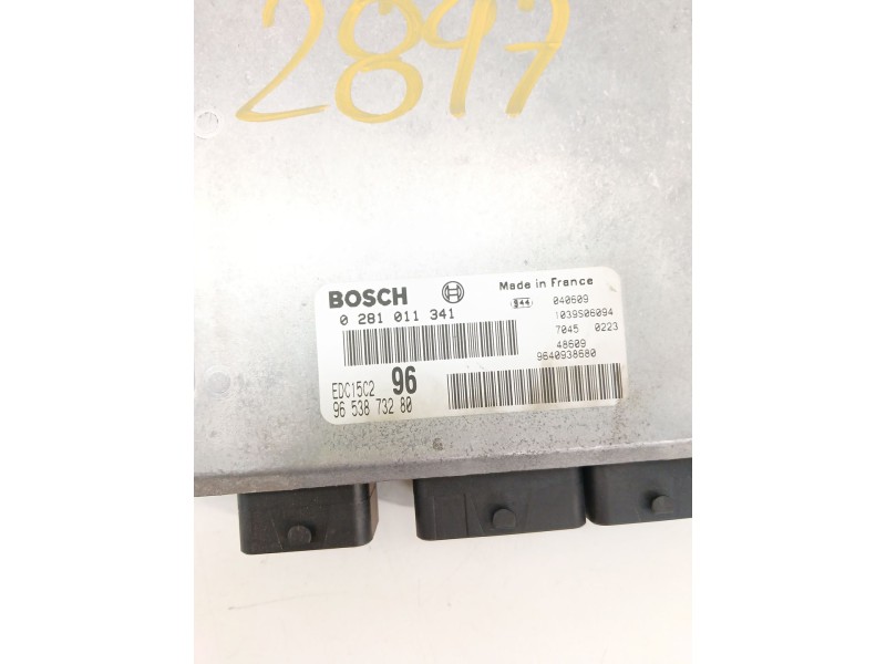 Recambio de centralita motor uce para peugeot 307 (3a/c) 2.0 hdi 90 referencia OEM IAM 9653873280  