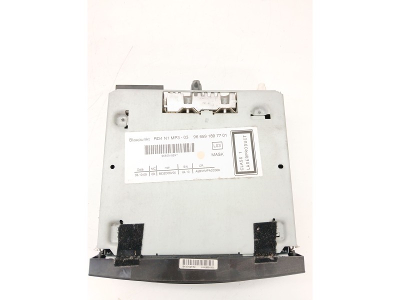 Recambio de sistema audio / radio cd para peugeot 5008 (0u_, 0e_) 1.6 hdi referencia OEM IAM 966591897701  