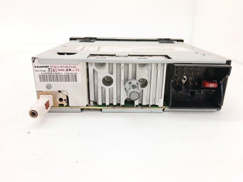 Recambio de sistema audio / radio cd para peugeot 5008 (0u_, 0e_) 1.6 hdi referencia OEM IAM 966591897701  