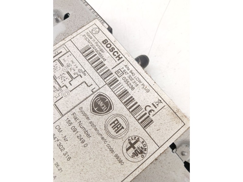 Recambio de sistema audio / radio cd para alfa romeo giulietta (940_) 1.6 jtdm (940fxd1a) referencia OEM IAM 7647302316  