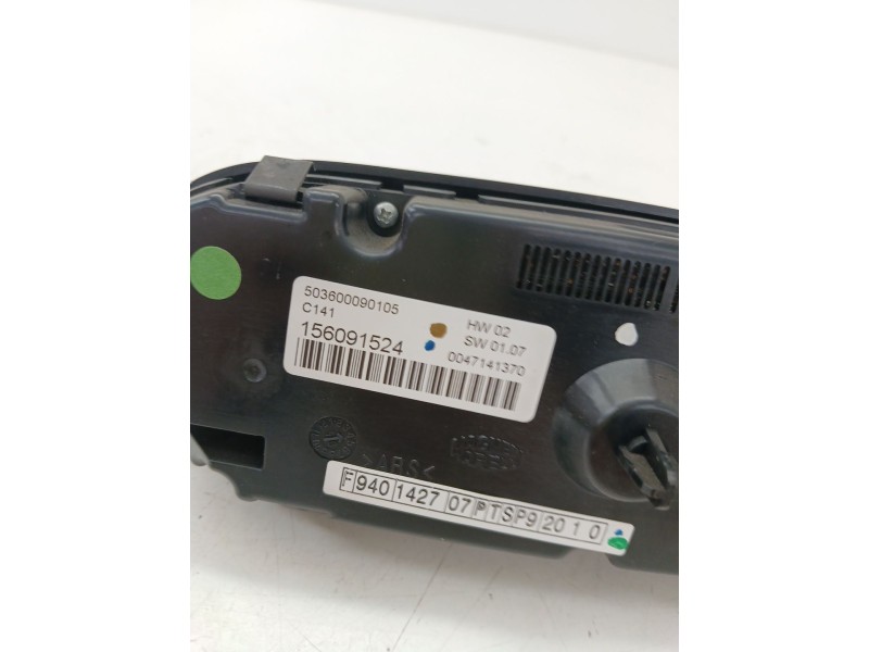 Recambio de mando climatizador para alfa romeo giulietta (940_) 1.6 jtdm (940fxd1a) referencia OEM IAM 156091524  