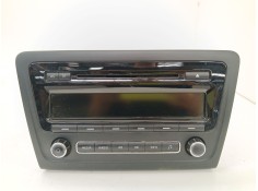 Recambio de sistema audio / radio cd para skoda rapid (nh3, nk3, nk6) 1.6 tdi referencia OEM IAM 5J0035161E  
