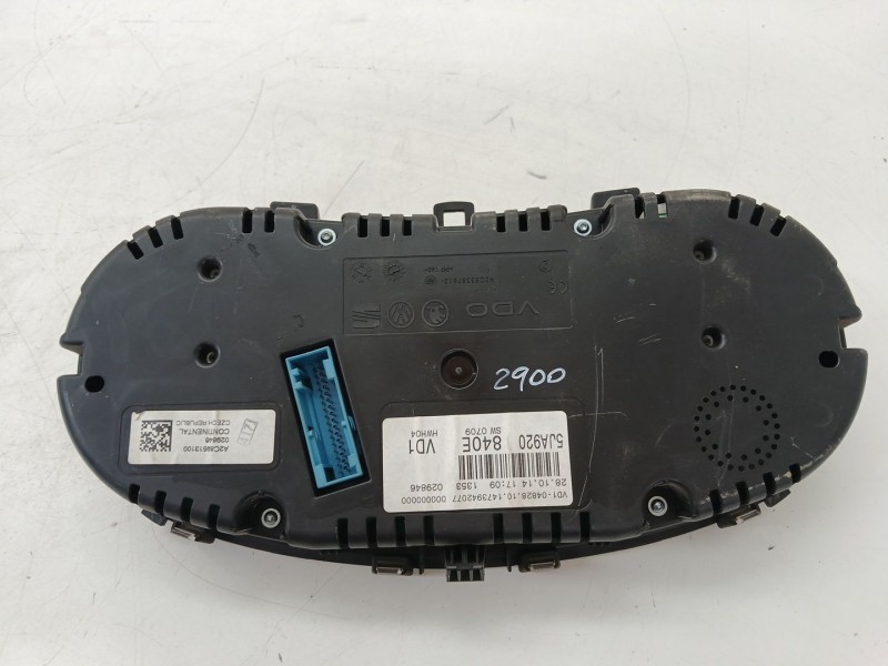 Recambio de cuadro instrumentos para skoda rapid (nh3, nk3, nk6) 1.6 tdi referencia OEM IAM 5JA920840E  
							