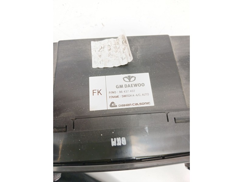 Recambio de mando climatizador para chevrolet aveo / kalos sedán (t250, t255) 1.4 referencia OEM IAM 96437402  