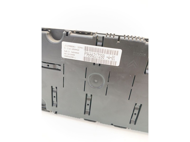 Recambio de cuadro instrumentos para peugeot 207/207+ (wa_, wc_) 1.4 referencia OEM IAM 9666217280  