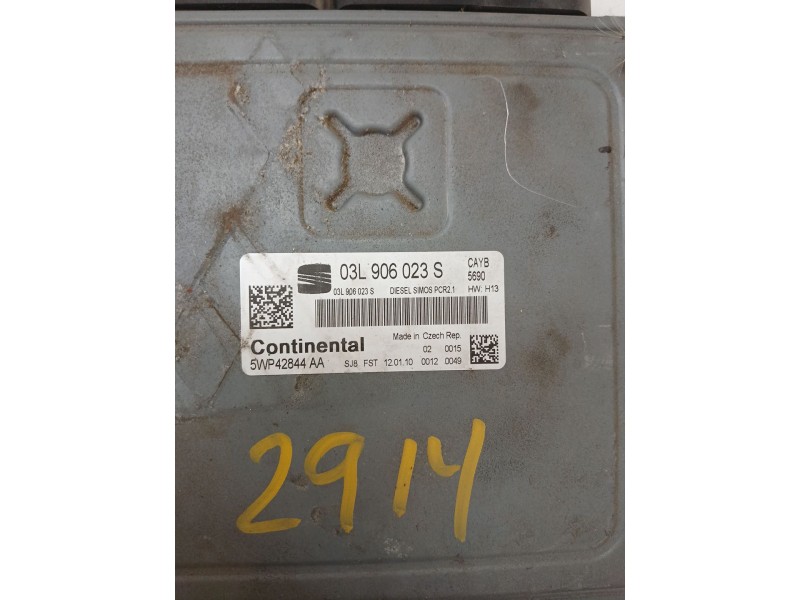 Recambio de centralita motor uce para seat ibiza iv (6j5, 6p1) 1.6 tdi referencia OEM IAM   
							