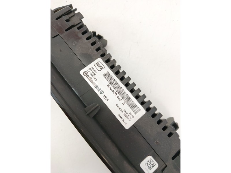 Recambio de mando climatizador para seat ibiza iv (6j5, 6p1) 1.6 tdi referencia OEM IAM 6J0820043  
							
