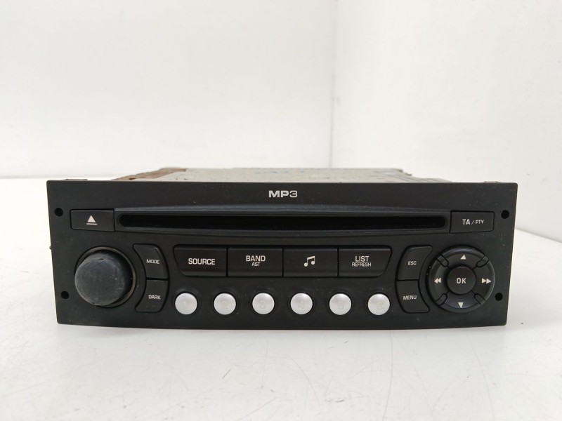 Recambio de sistema audio / radio cd para peugeot 207/207+ (wa_, wc_) 1.4 referencia OEM IAM 96643698XT  