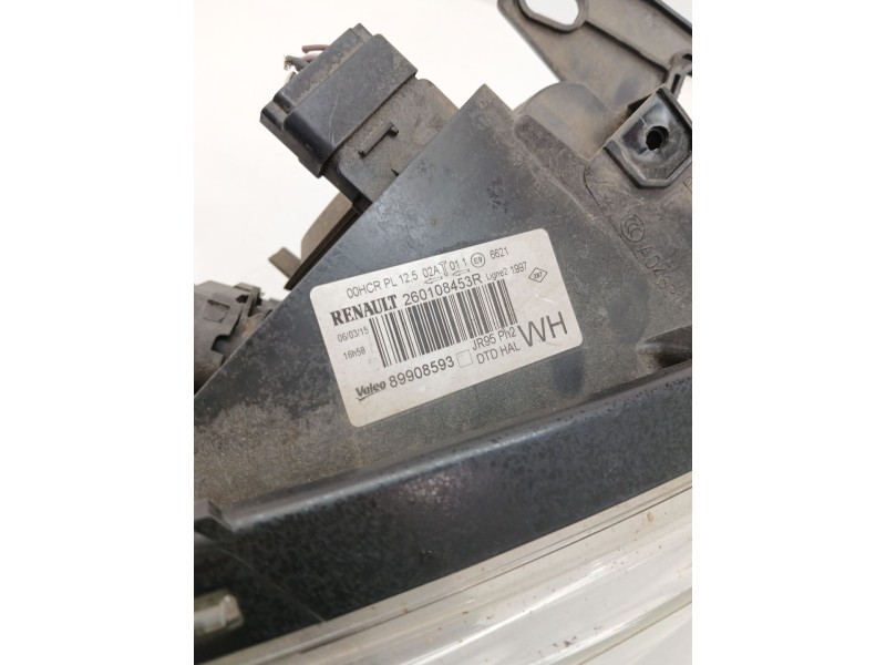 Recambio de faro derecho para renault grand scénic iii (jz0/1_) 1.5 dci referencia OEM IAM 260108453R  