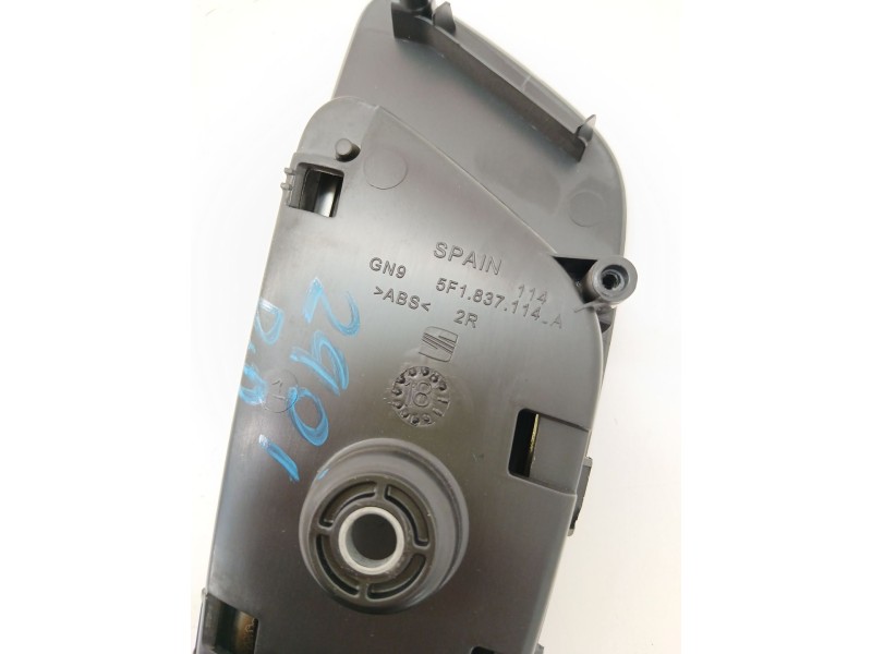 Recambio de maneta interior delantera derecha para seat leon (5f1) 1.5 tsi referencia OEM IAM 5F1837114  