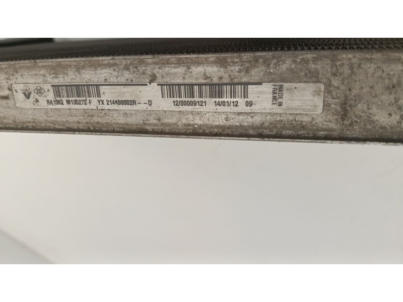 Recambio de radiador agua para renault grand scénic iii (jz0/1_) 1.5 dci referencia OEM IAM 214100002R  
							