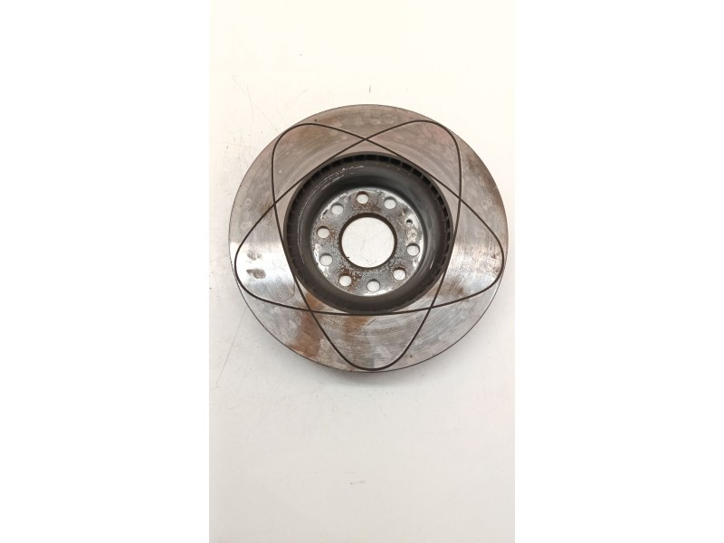 Recambio de disco freno delantero derecho para seat leon (5f1) 1.5 tsi referencia OEM IAM   